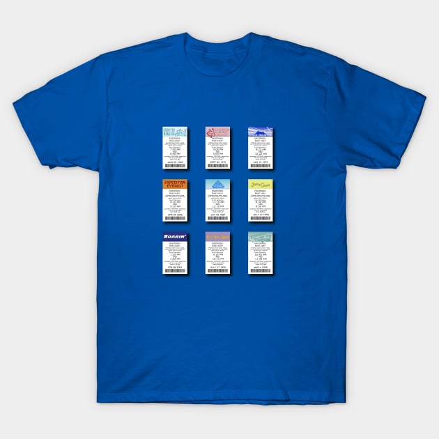 Fastpasses T-Shirt by Gartdog